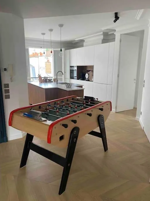 Apartament Trocadero, Tour Eiffel, Duplex 120 M2 Paryż